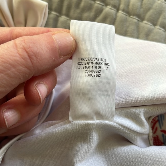 JANIE and JACK ~ Girls Ruffled Sail Boat One Piece Bathing Suit 3-6 Months - Picture 7 of 7